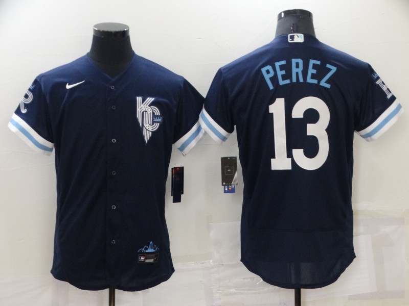 Royals 13 Salvador Perez Navy Nike 2022 City Connect Flexbase Jerseys,We sell and wholesale Royals 13 Salvador Perez Navy Nike 2022 City Connect Flexbase Jerseys on line form chian!